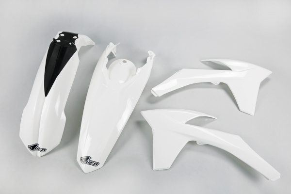 Plastic Kit white for Ktm EXC 125 - EXC 200 - EXC 250 - EXC-F 250 - EXC 300 - EXC-F 350 - EXC-F 450 - EXC-F 500